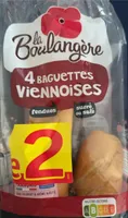 4 baguettes Viennoises