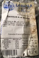 Raviolis a la nicoise