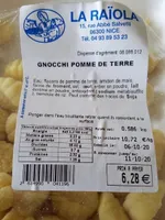 Gnocchi pomme de terre