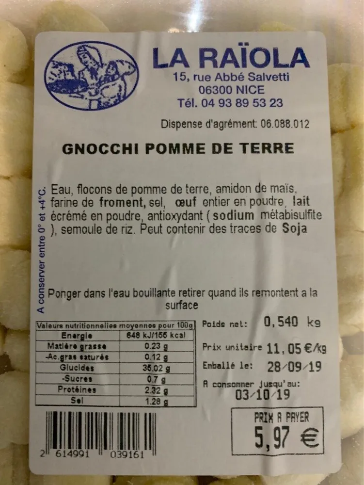 Gnocchis