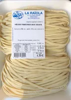 Pates fraiches aux oeufs