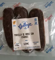 Morcilla de arroz con piñones