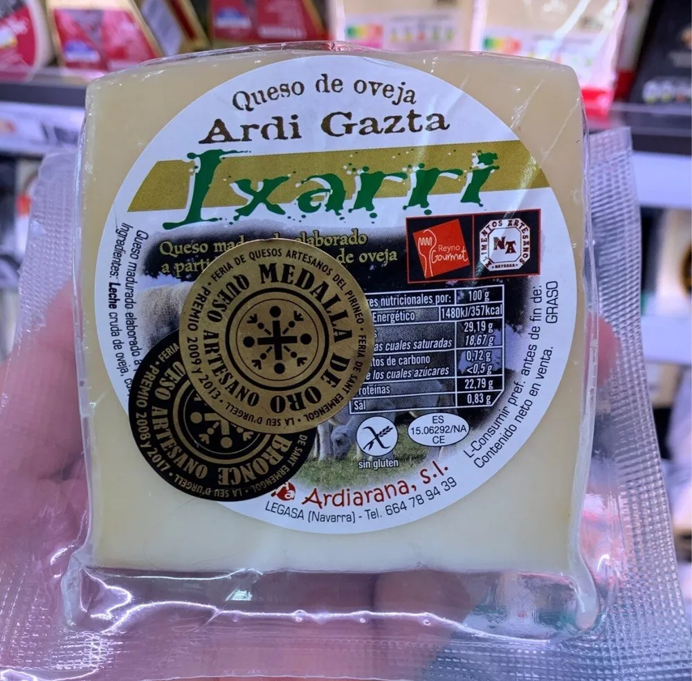Queso de oveja Ixarri