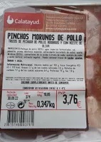 Pinchos morunos de pollo