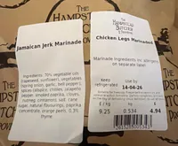 Jamaican Jerk Chicken Legs