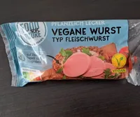 Vegane Wurst Typ Fleischwurst