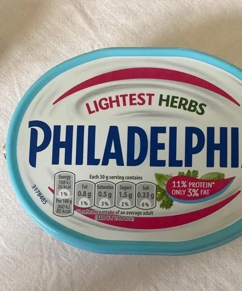 Cream cheese lightest herbs