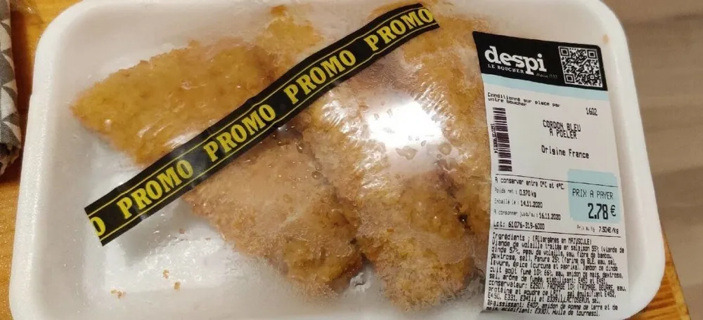 Cordon bleu à poeler