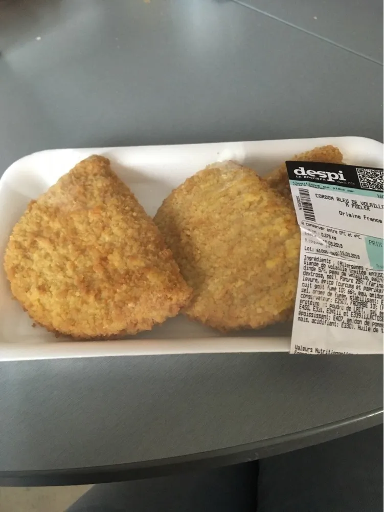 Cordon bleu de volaille