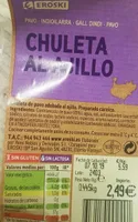 Chuleta al ajillo