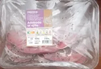 Chuleta de pavo adobada al ajillo