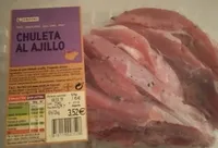 Chuleta al ajillo