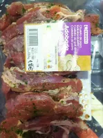 Chuletilla de pavo adobada al ajillo