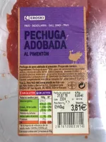 Pechuga de pavo adobada al pimentón