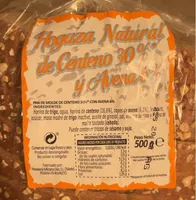 Hogaza Natural de Centeno 30% y Avena 6%