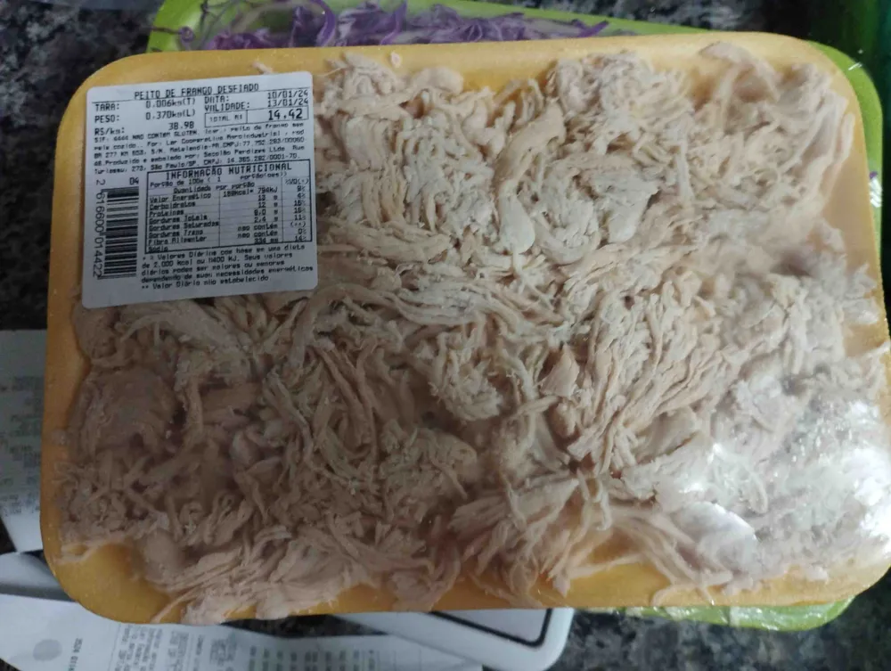 Peito de Frango Desfiado
