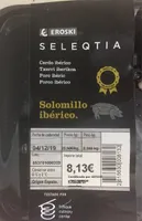 Solomillo iberico de cerdo