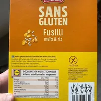 Fusili Sans gluten