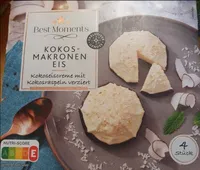Kokos-Makronen Eis