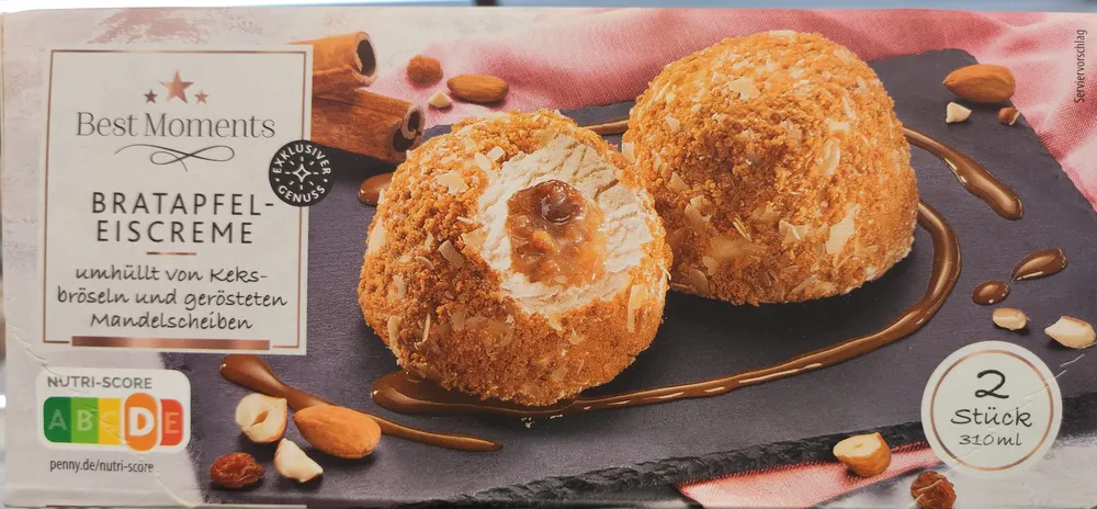 Bratapfel Eiscreme