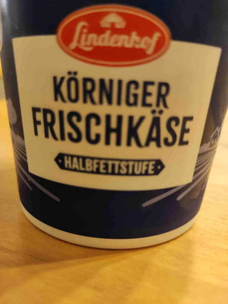 Körniger Frischkäse Halbfettstufe