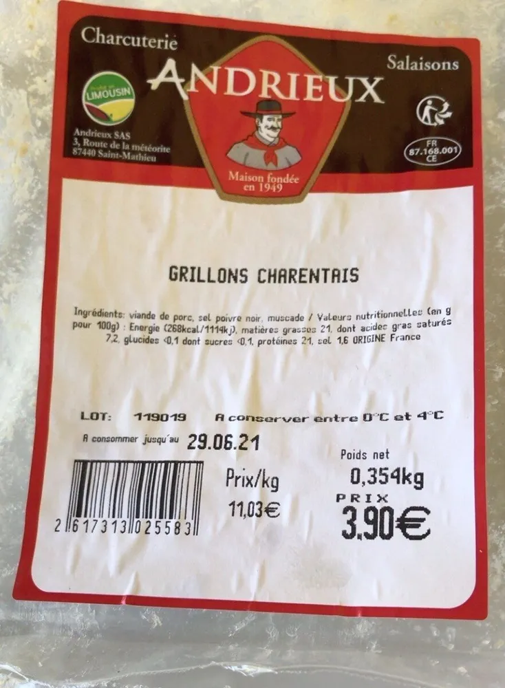 Grillons charentais