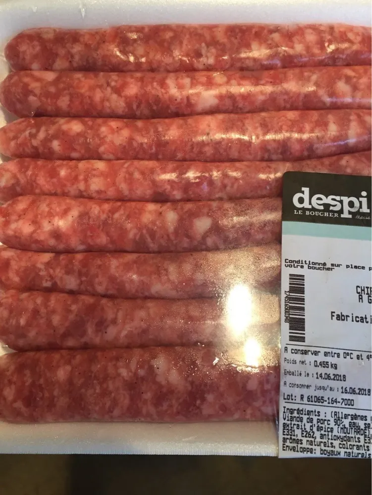 Chipolatas à griller