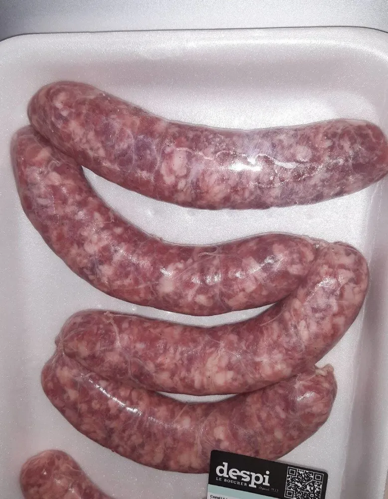 Saucisses pur porc