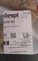 Saucisse choux