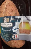Le lobe de foie gras de canard cru