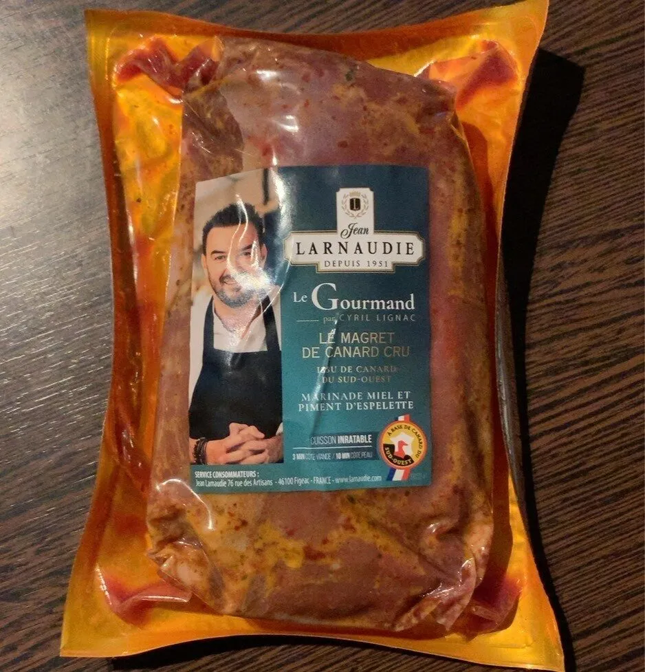 Le Magret de Canard Cru par Cyril Lignac