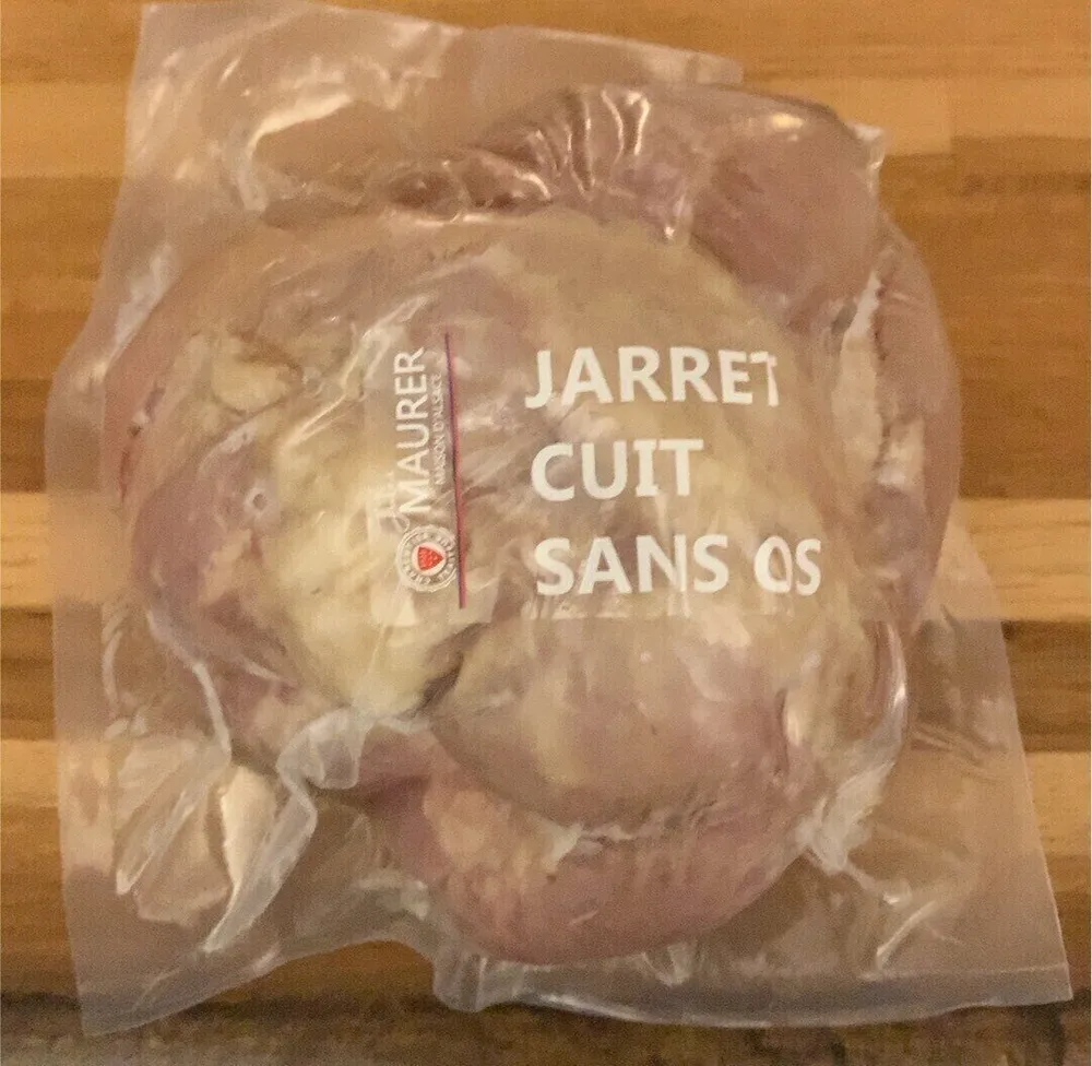 Jarret Cuit Sans Os