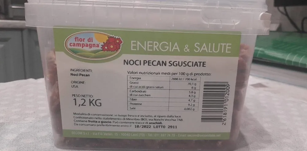 Noci pecan sgusciate