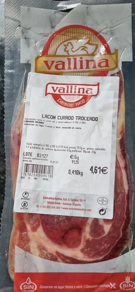 Lacón curado