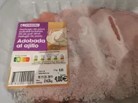 Pechuga de pavo adobada al ajillo