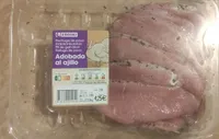 Pechuga de pavo adobada al ajillo