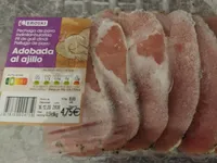Pechuga de pavo adobada al ajillo