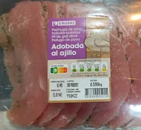 Pechuga de pavo adobada al ajillo