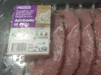 Adobada al ajillo, pechuga pavo
