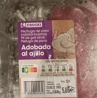 pechuga de pavo ajillo