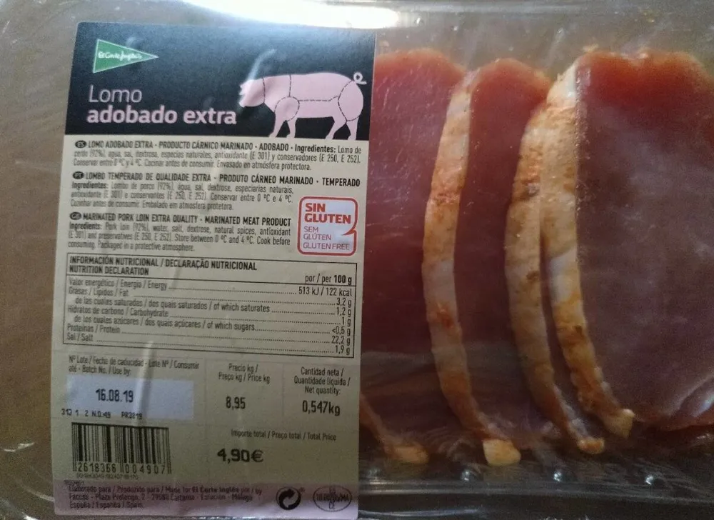 Lomo adobado extra
