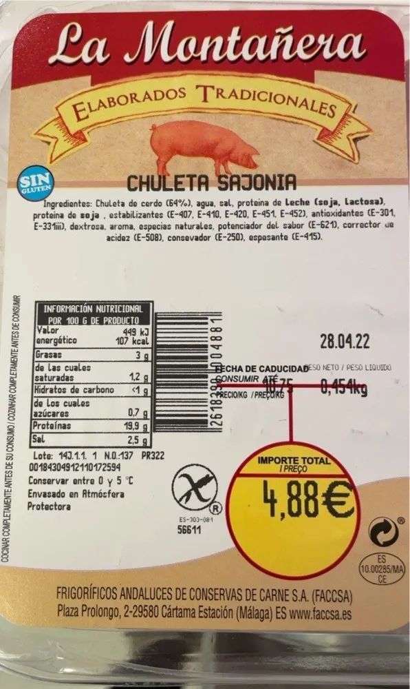 chuleta sajonia