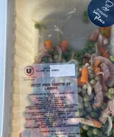 Petit pois carotte et lardons