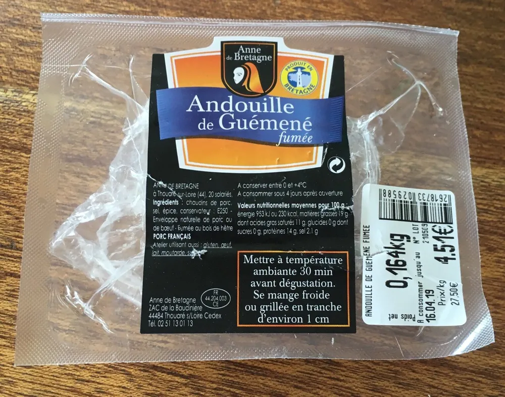 Andouille de Guémené fumée