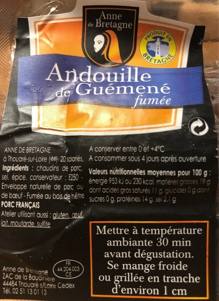 Andouille de Guéméné fumée