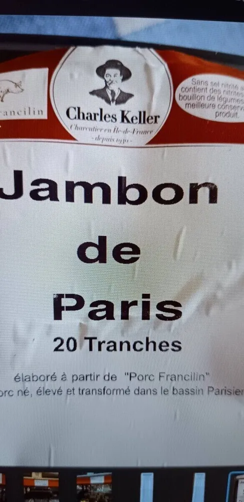 Jambon de Paris 20 tranches