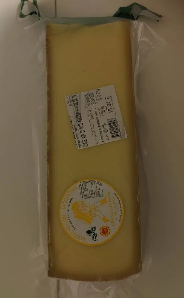 Comté AOP 15 mois minimum