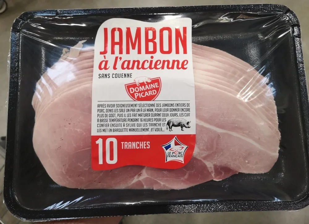 Jambon à l'ancienne sans couenne