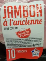 Jambon à l'ancienne cuit sans couenne