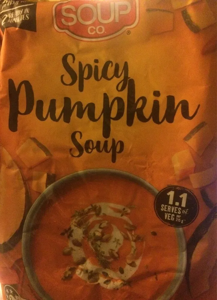 Spicy pumpkin soup